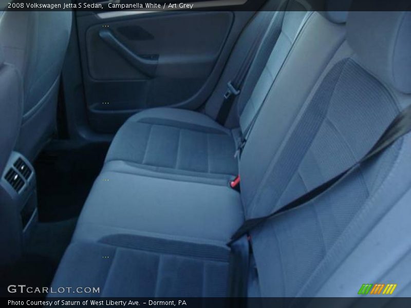 Campanella White / Art Grey 2008 Volkswagen Jetta S Sedan
