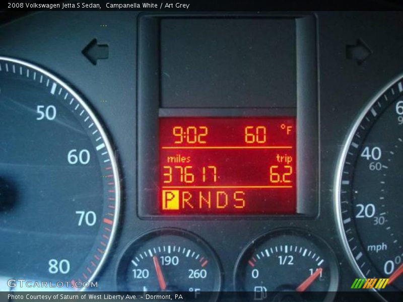 Campanella White / Art Grey 2008 Volkswagen Jetta S Sedan