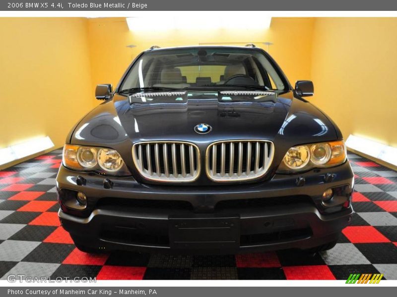 Toledo Blue Metallic / Beige 2006 BMW X5 4.4i
