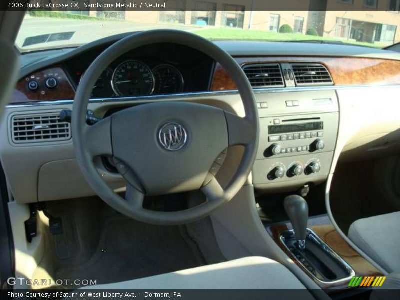 Sandstone Metallic / Neutral 2006 Buick LaCrosse CX