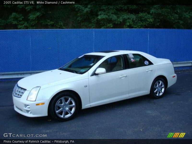 White Diamond / Cashmere 2005 Cadillac STS V8