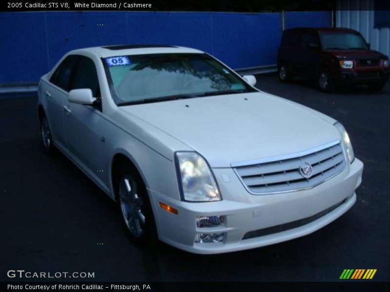 White Diamond / Cashmere 2005 Cadillac STS V8