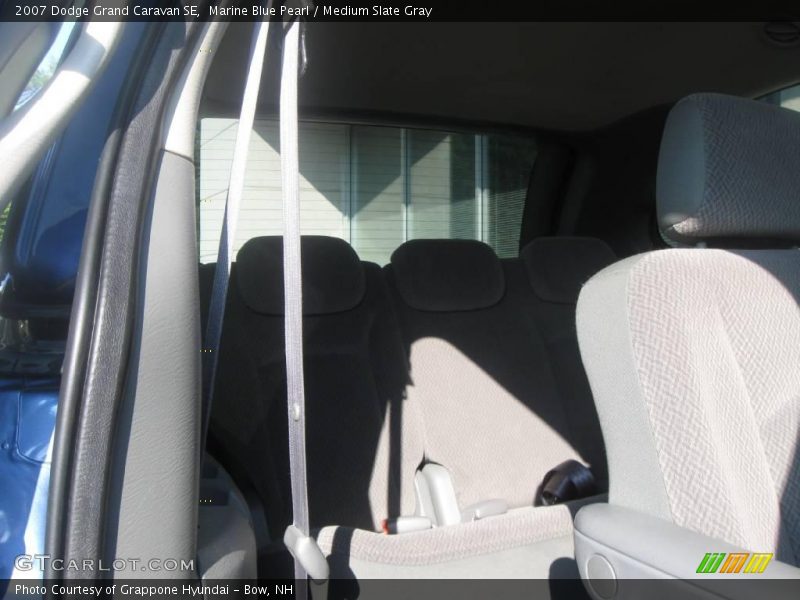 Marine Blue Pearl / Medium Slate Gray 2007 Dodge Grand Caravan SE