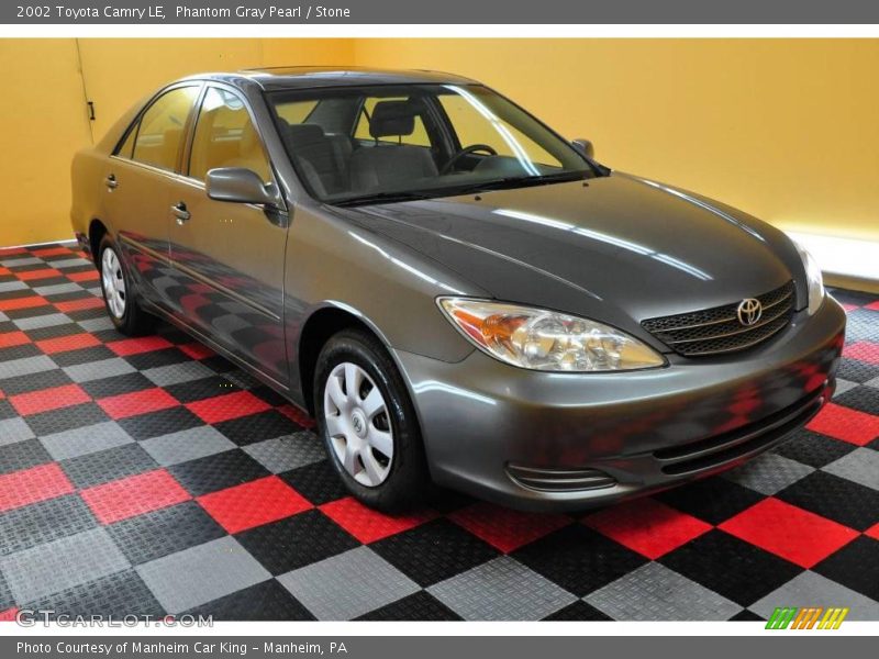 Phantom Gray Pearl / Stone 2002 Toyota Camry LE