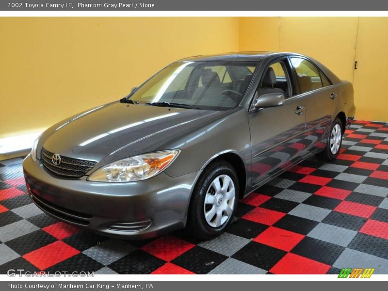 Phantom Gray Pearl / Stone 2002 Toyota Camry LE