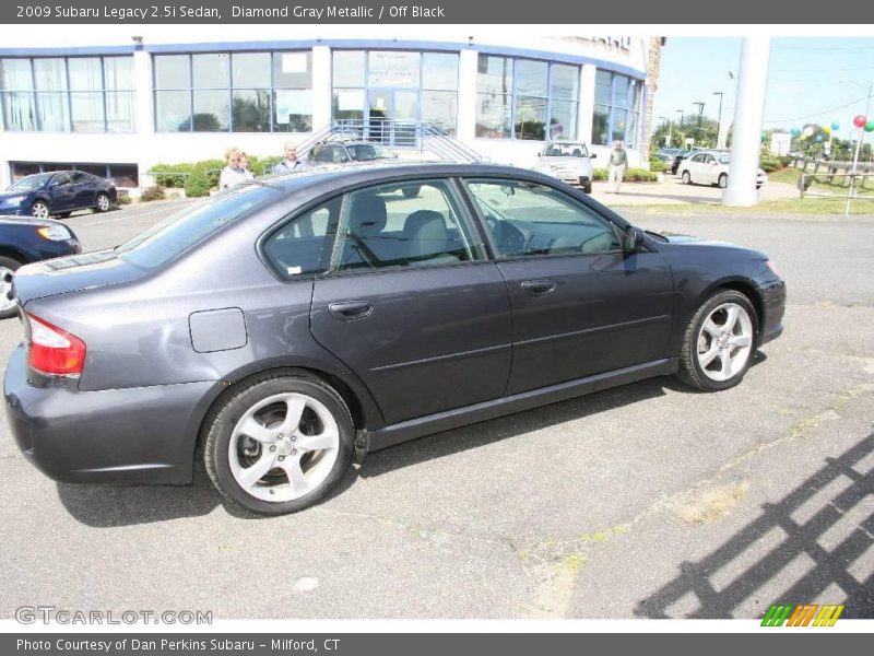Diamond Gray Metallic / Off Black 2009 Subaru Legacy 2.5i Sedan