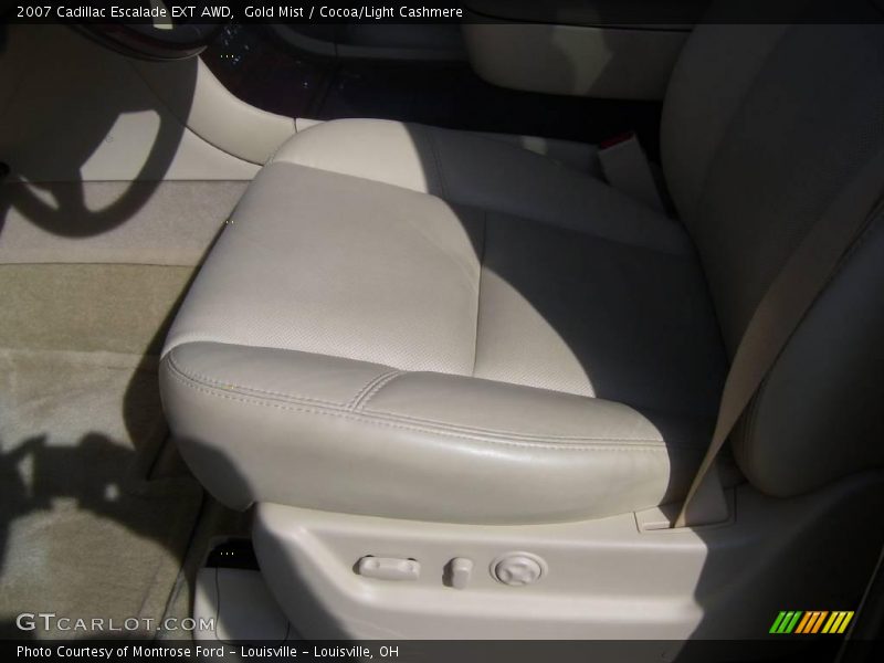Gold Mist / Cocoa/Light Cashmere 2007 Cadillac Escalade EXT AWD