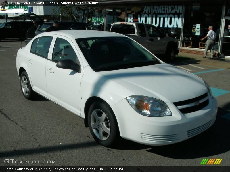 Summit White / Neutral 2006 Chevrolet Cobalt LS Sedan
