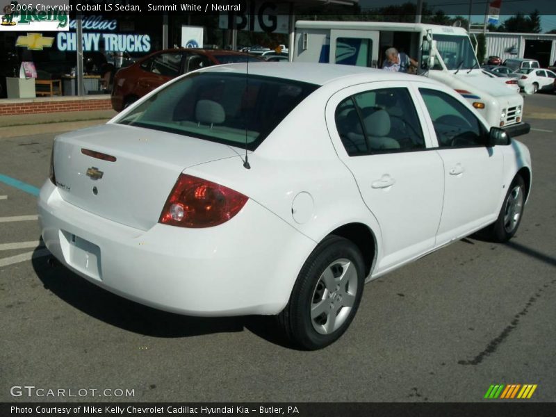 Summit White / Neutral 2006 Chevrolet Cobalt LS Sedan