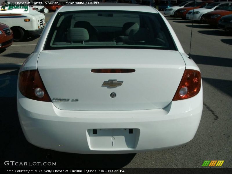 Summit White / Neutral 2006 Chevrolet Cobalt LS Sedan