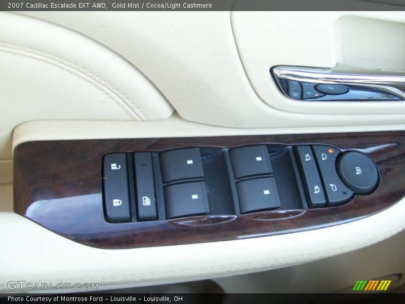 Gold Mist / Cocoa/Light Cashmere 2007 Cadillac Escalade EXT AWD