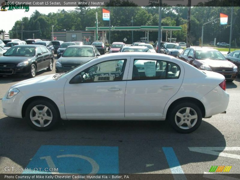 Summit White / Neutral 2006 Chevrolet Cobalt LS Sedan