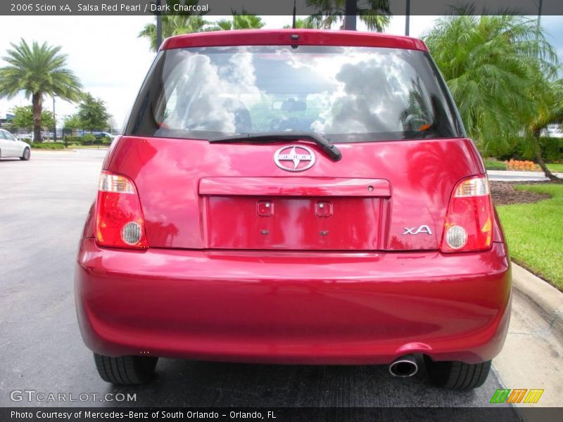 Salsa Red Pearl / Dark Charcoal 2006 Scion xA