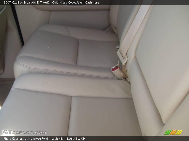 Gold Mist / Cocoa/Light Cashmere 2007 Cadillac Escalade EXT AWD