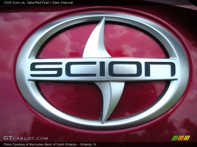 Salsa Red Pearl / Dark Charcoal 2006 Scion xA