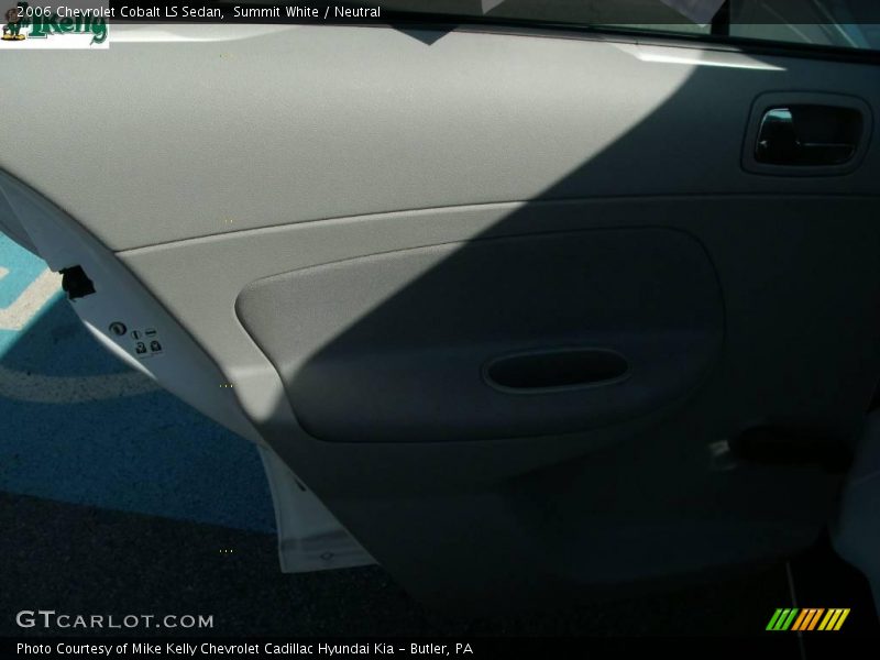 Summit White / Neutral 2006 Chevrolet Cobalt LS Sedan