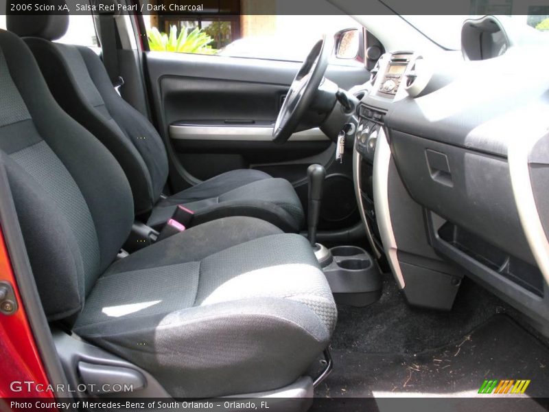 Salsa Red Pearl / Dark Charcoal 2006 Scion xA