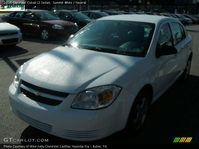 Summit White / Neutral 2006 Chevrolet Cobalt LS Sedan