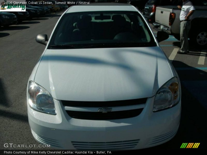 Summit White / Neutral 2006 Chevrolet Cobalt LS Sedan