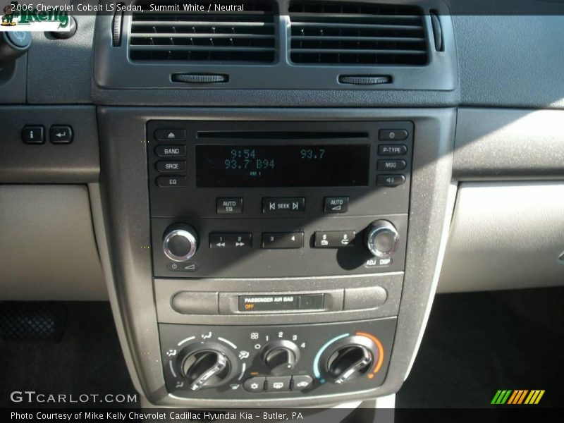 Summit White / Neutral 2006 Chevrolet Cobalt LS Sedan