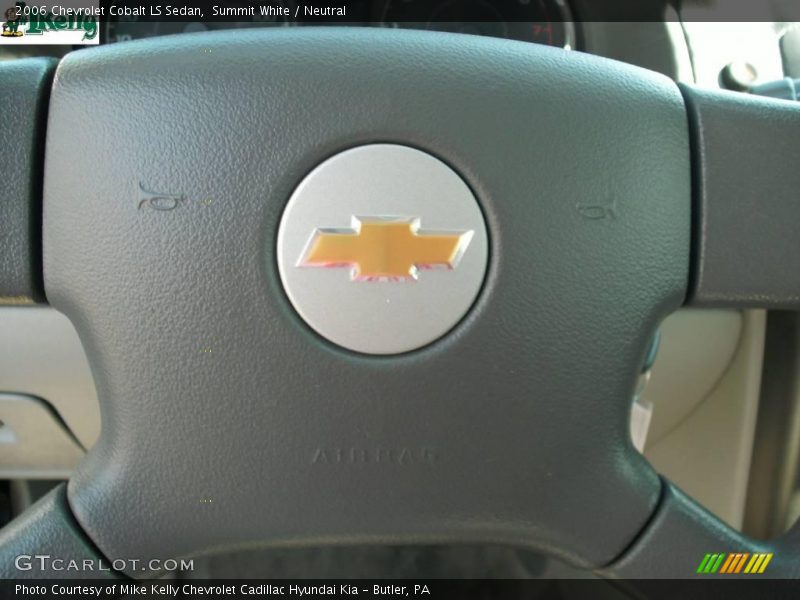Summit White / Neutral 2006 Chevrolet Cobalt LS Sedan