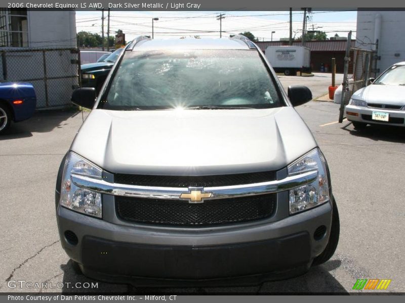 Dark Silver Metallic / Light Gray 2006 Chevrolet Equinox LS AWD