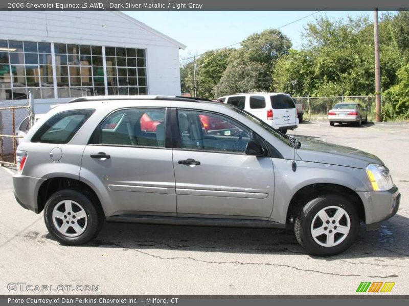 Dark Silver Metallic / Light Gray 2006 Chevrolet Equinox LS AWD