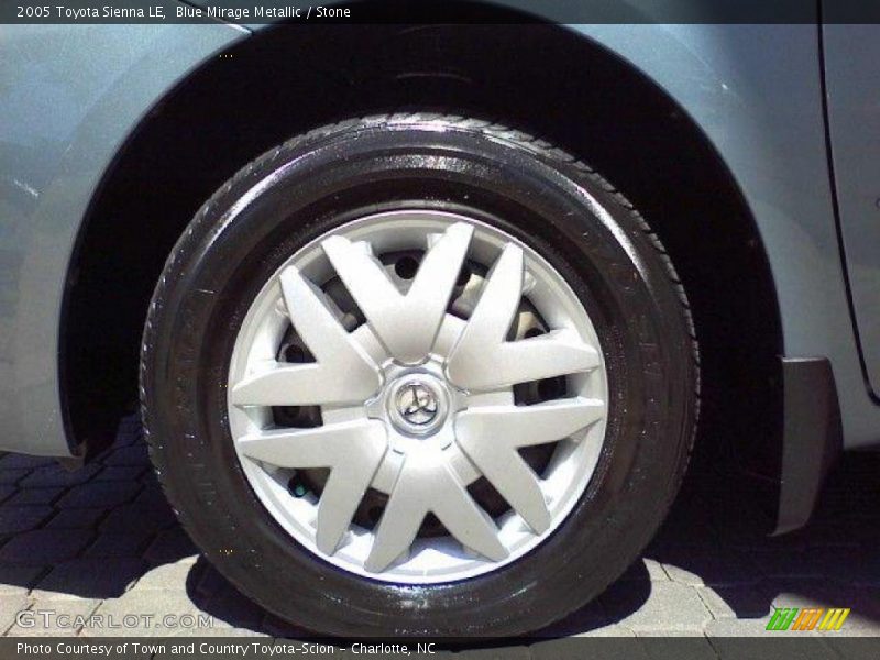 Blue Mirage Metallic / Stone 2005 Toyota Sienna LE