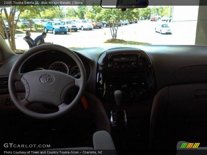 Blue Mirage Metallic / Stone 2005 Toyota Sienna LE