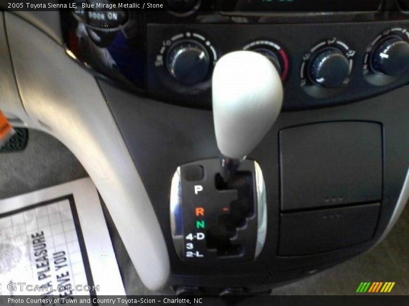 Blue Mirage Metallic / Stone 2005 Toyota Sienna LE