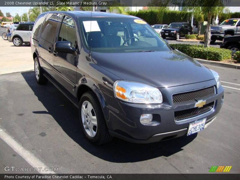 Slate Metallic / Medium Gray 2008 Chevrolet Uplander LS