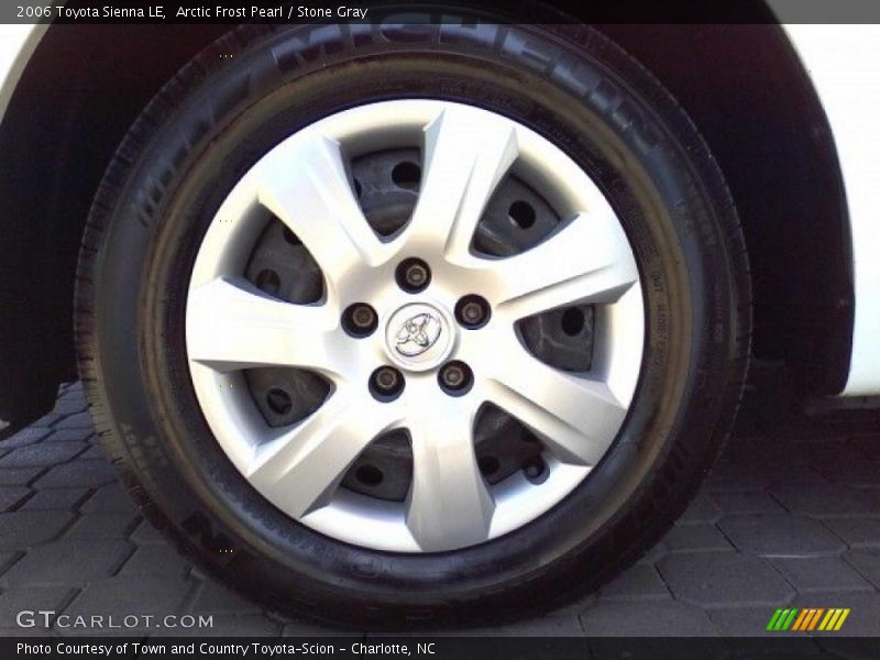 Arctic Frost Pearl / Stone Gray 2006 Toyota Sienna LE