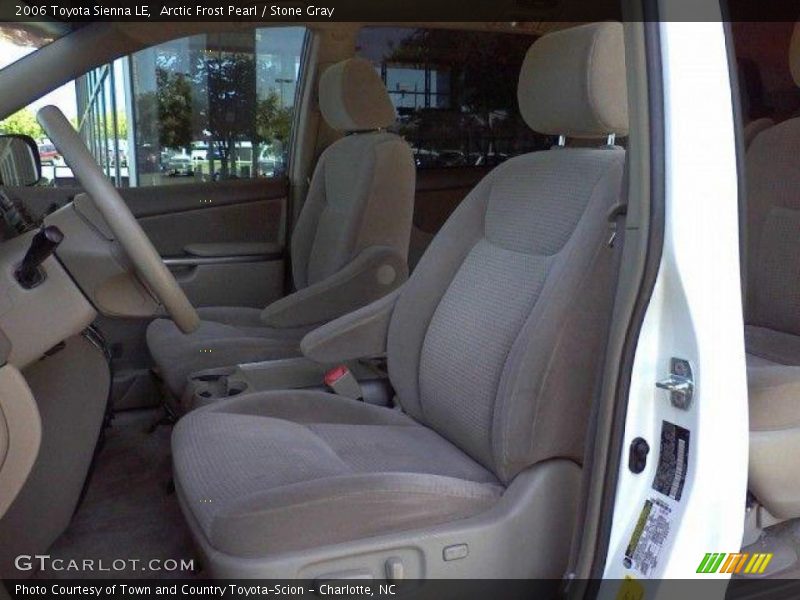 Arctic Frost Pearl / Stone Gray 2006 Toyota Sienna LE