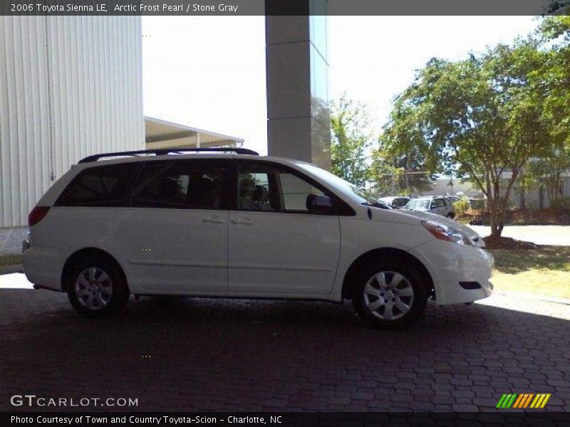 Arctic Frost Pearl / Stone Gray 2006 Toyota Sienna LE