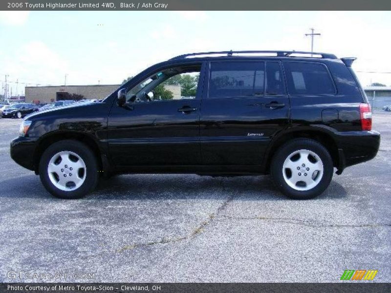 Black / Ash Gray 2006 Toyota Highlander Limited 4WD