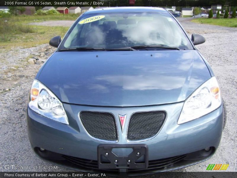 Stealth Gray Metallic / Ebony 2006 Pontiac G6 V6 Sedan