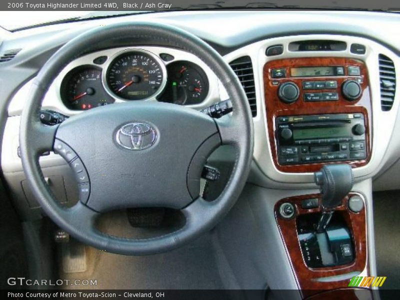 Black / Ash Gray 2006 Toyota Highlander Limited 4WD