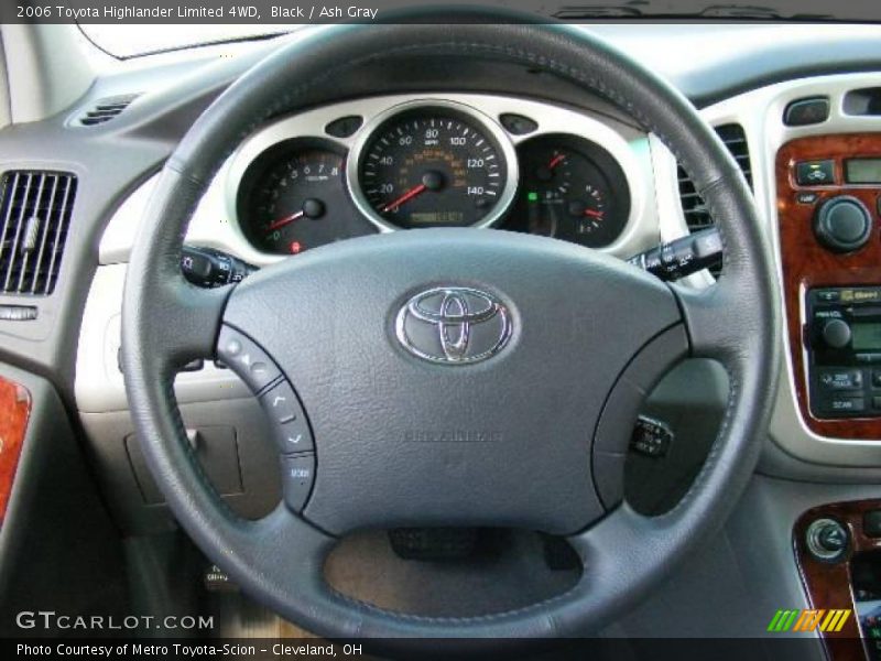 Black / Ash Gray 2006 Toyota Highlander Limited 4WD
