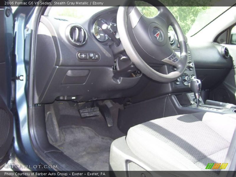 Stealth Gray Metallic / Ebony 2006 Pontiac G6 V6 Sedan