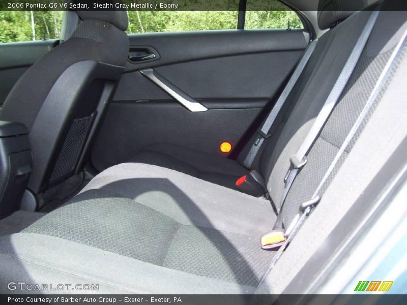Stealth Gray Metallic / Ebony 2006 Pontiac G6 V6 Sedan