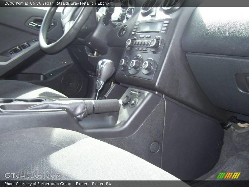 Stealth Gray Metallic / Ebony 2006 Pontiac G6 V6 Sedan
