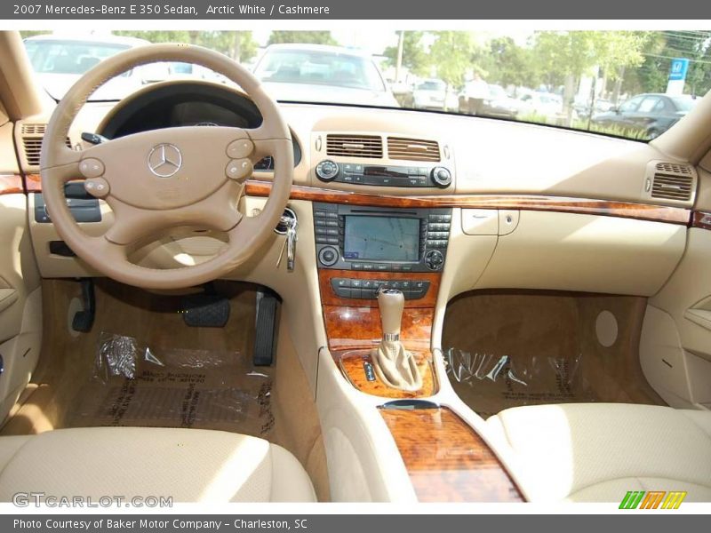 Arctic White / Cashmere 2007 Mercedes-Benz E 350 Sedan