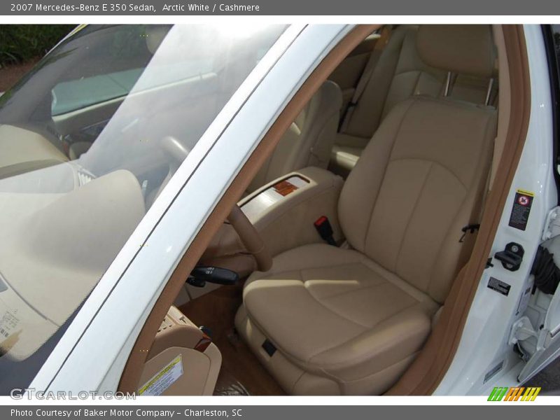 Arctic White / Cashmere 2007 Mercedes-Benz E 350 Sedan