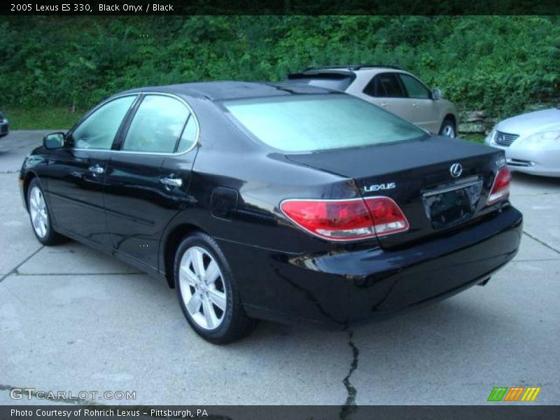 Black Onyx / Black 2005 Lexus ES 330