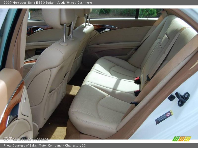 Arctic White / Cashmere 2007 Mercedes-Benz E 350 Sedan