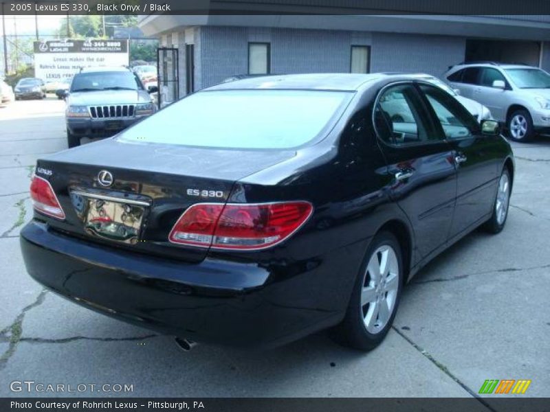 Black Onyx / Black 2005 Lexus ES 330
