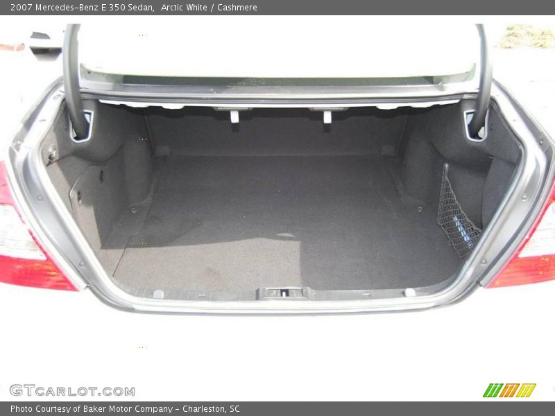 Arctic White / Cashmere 2007 Mercedes-Benz E 350 Sedan