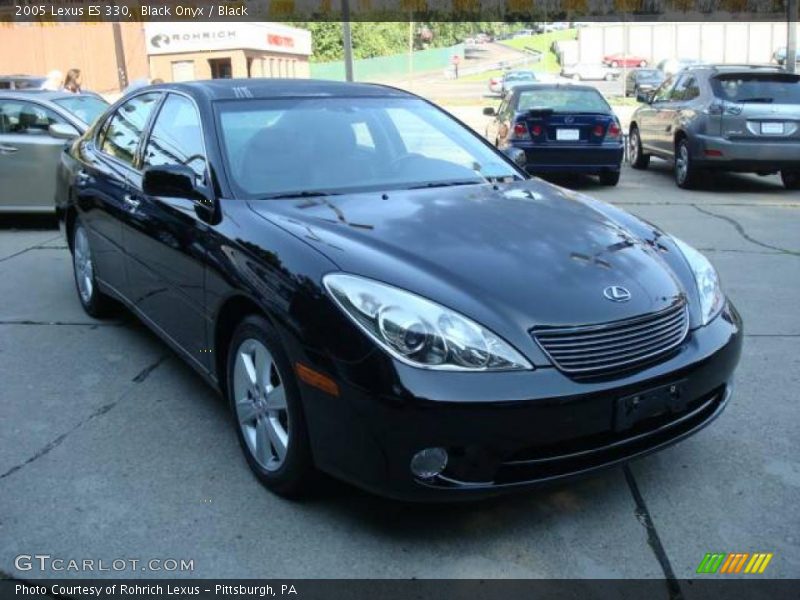 Black Onyx / Black 2005 Lexus ES 330