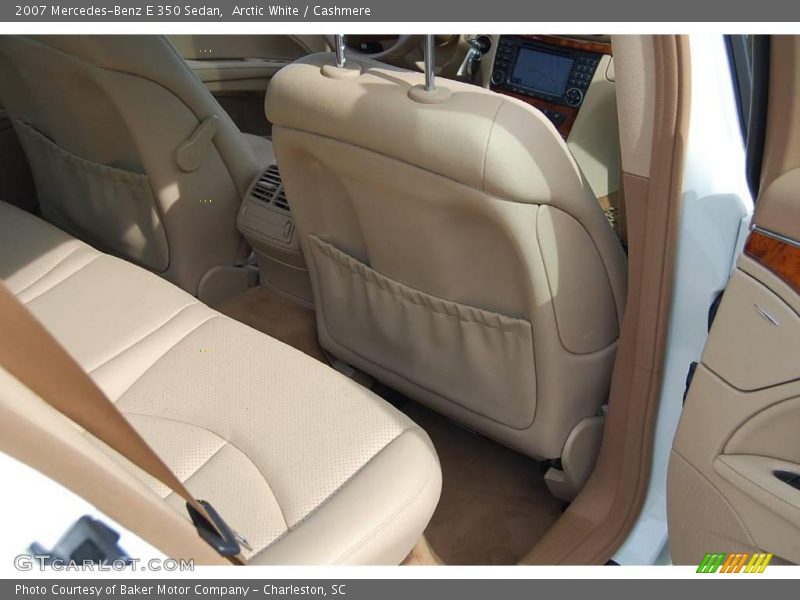 Arctic White / Cashmere 2007 Mercedes-Benz E 350 Sedan
