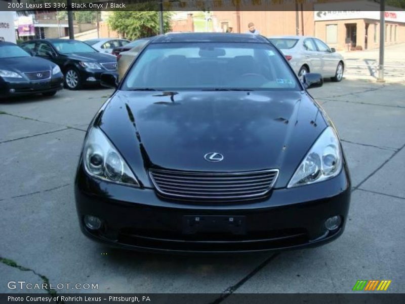 Black Onyx / Black 2005 Lexus ES 330